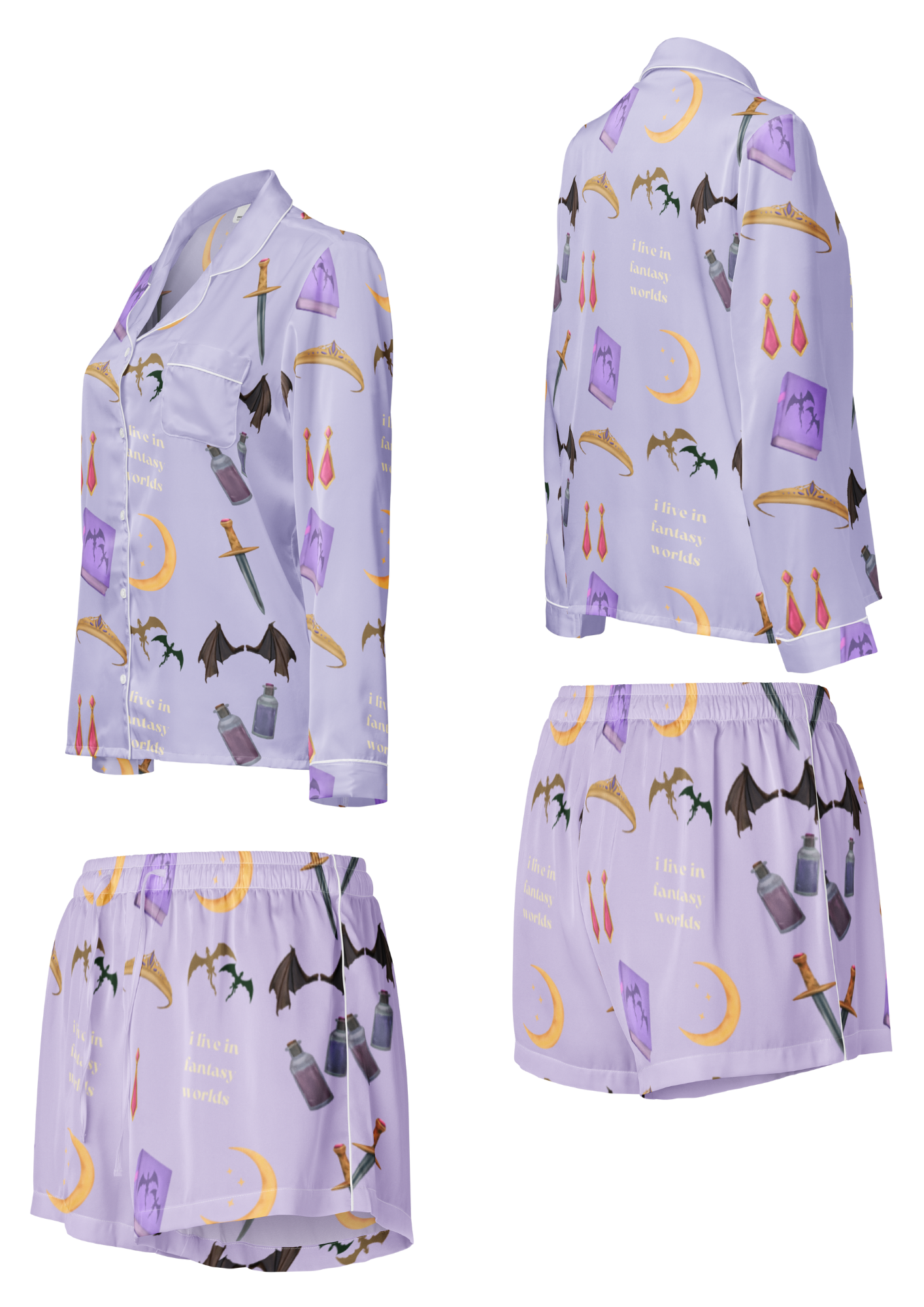 Bookish Fantasy - Pajama Set