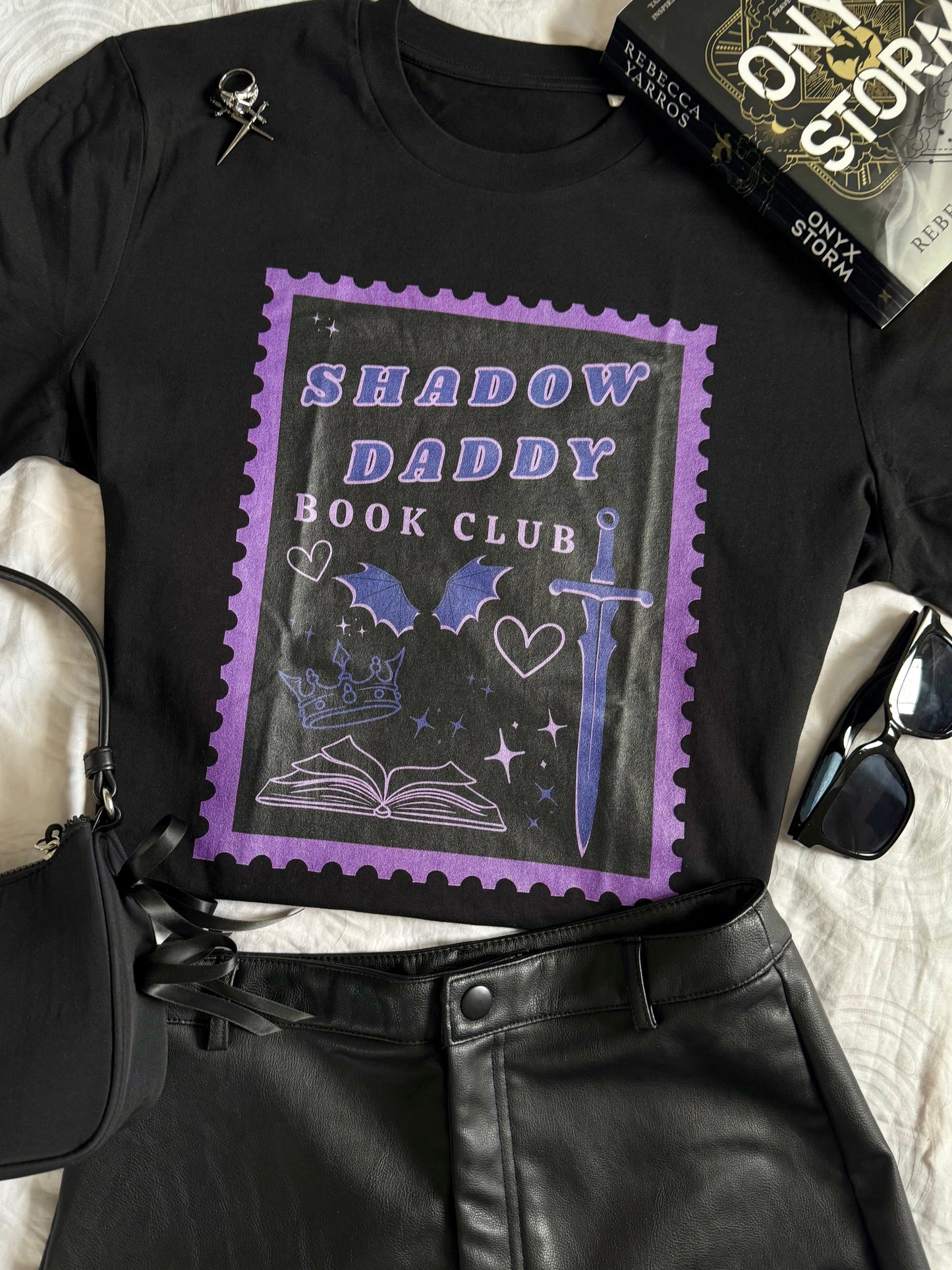 shadow daddy book club - t-shirt