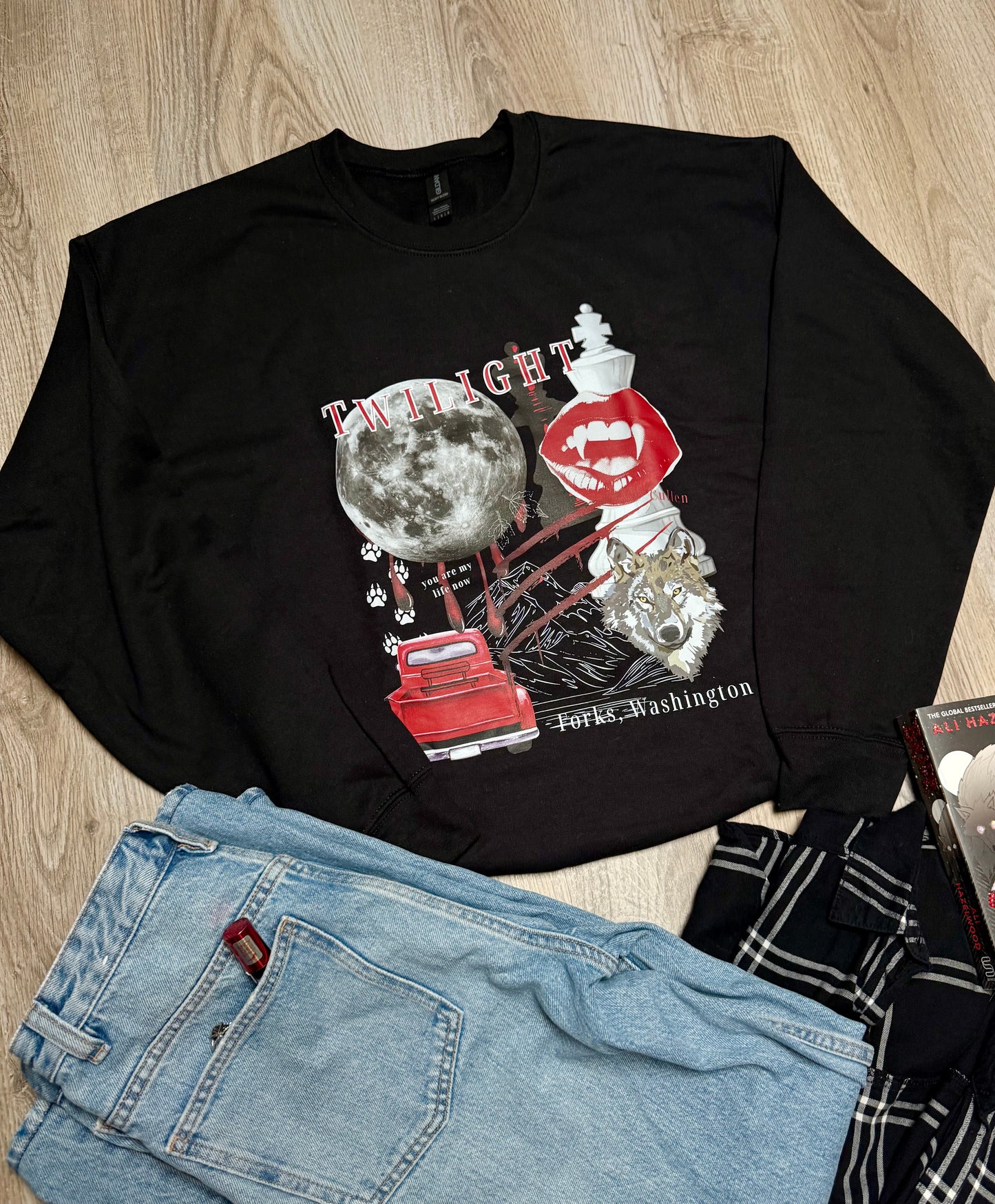 twilight - crewneck, size L (SALE)