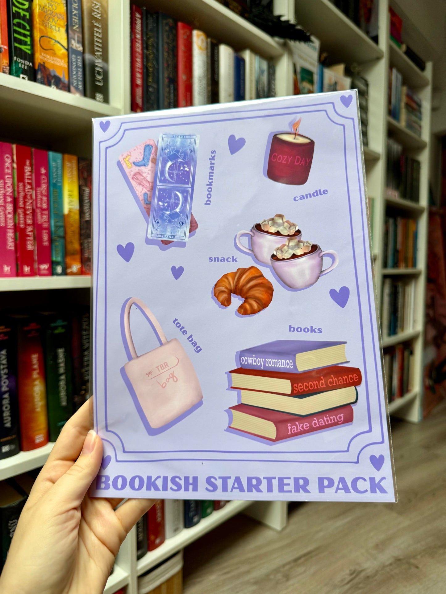 Bookish Starter Pack - Art Print
