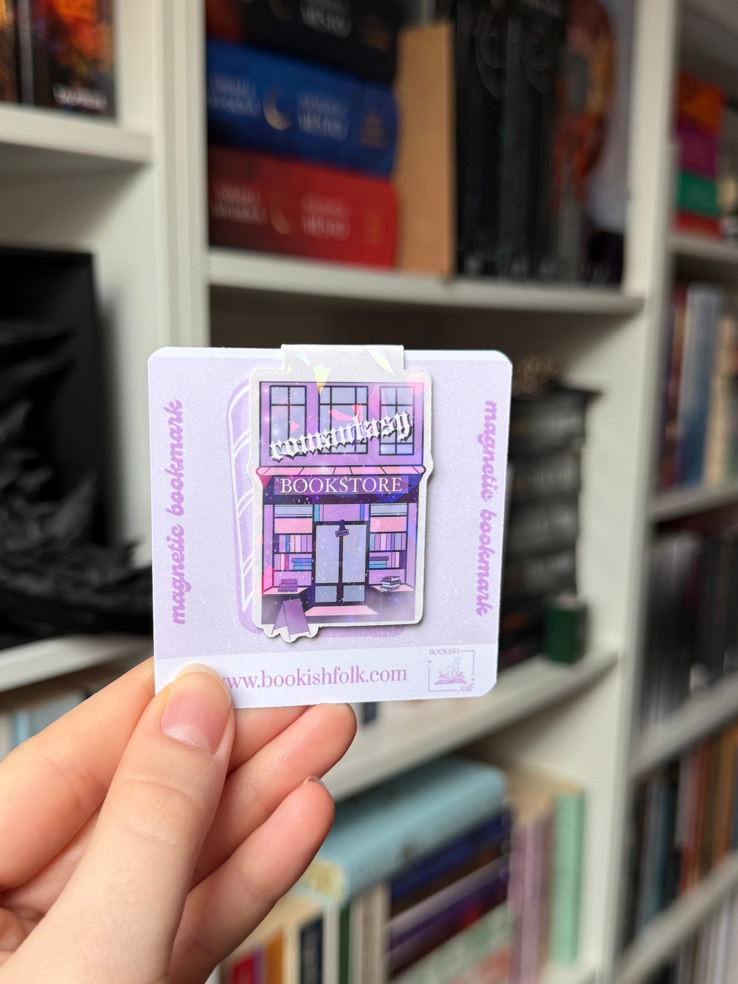 romantasy bookstore - magnetic bookmark