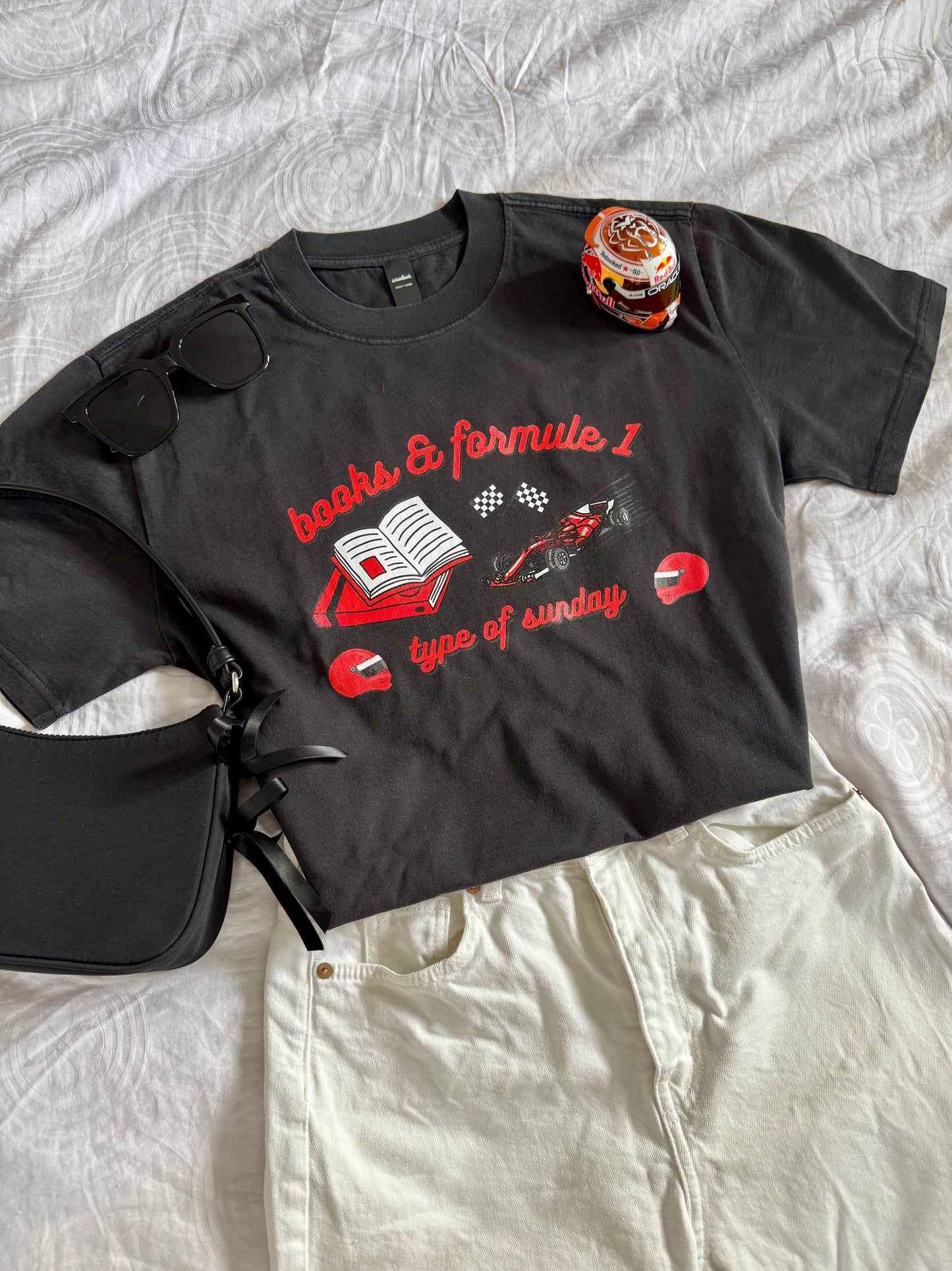 books & formula 1 - t-shirt premium