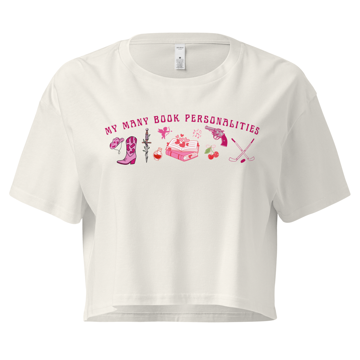 Book Personalities - crop top