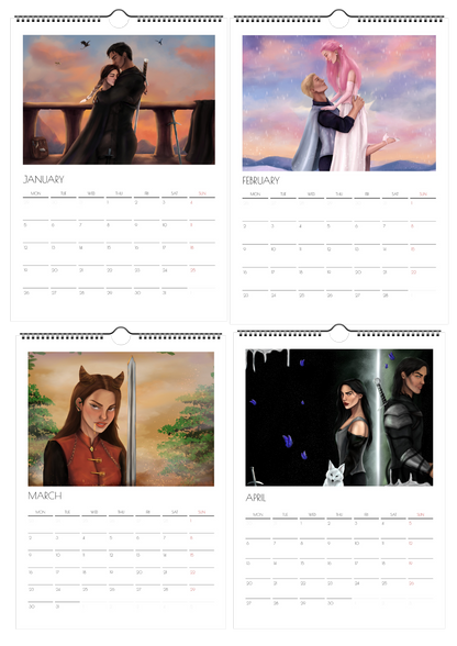 fantasy calendar 2026 - preorder