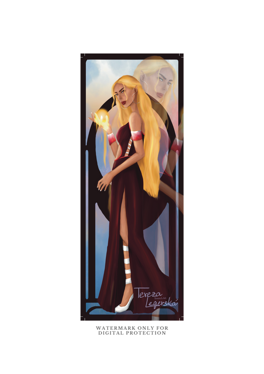 Morrigan - ACOTAR bookmark