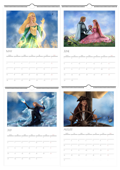 fantasy calendar 2026 - preorder