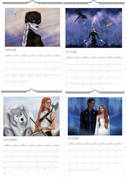 fantasy calendar 2026 - preorder