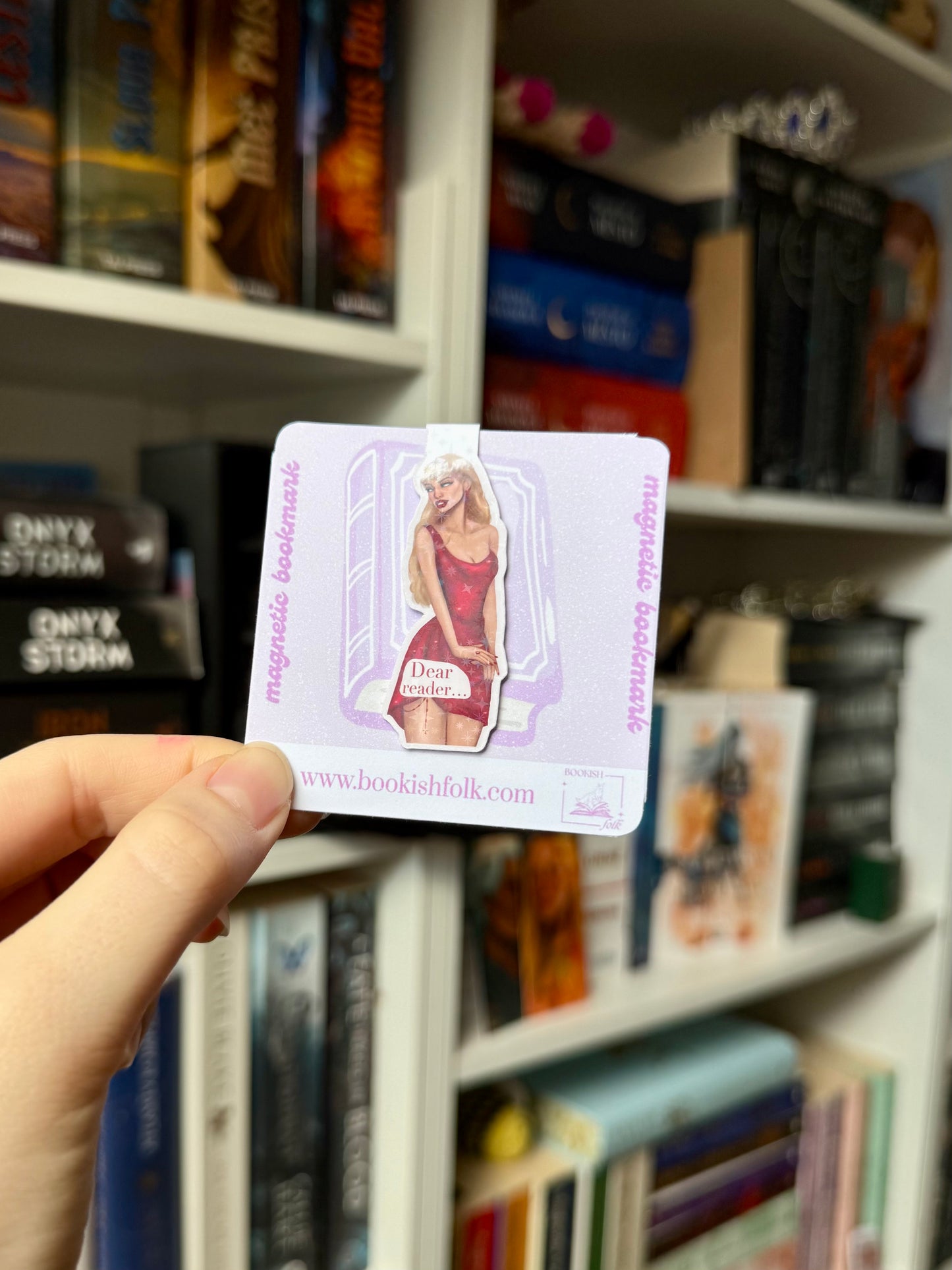 dear reader - magnetic bookmark