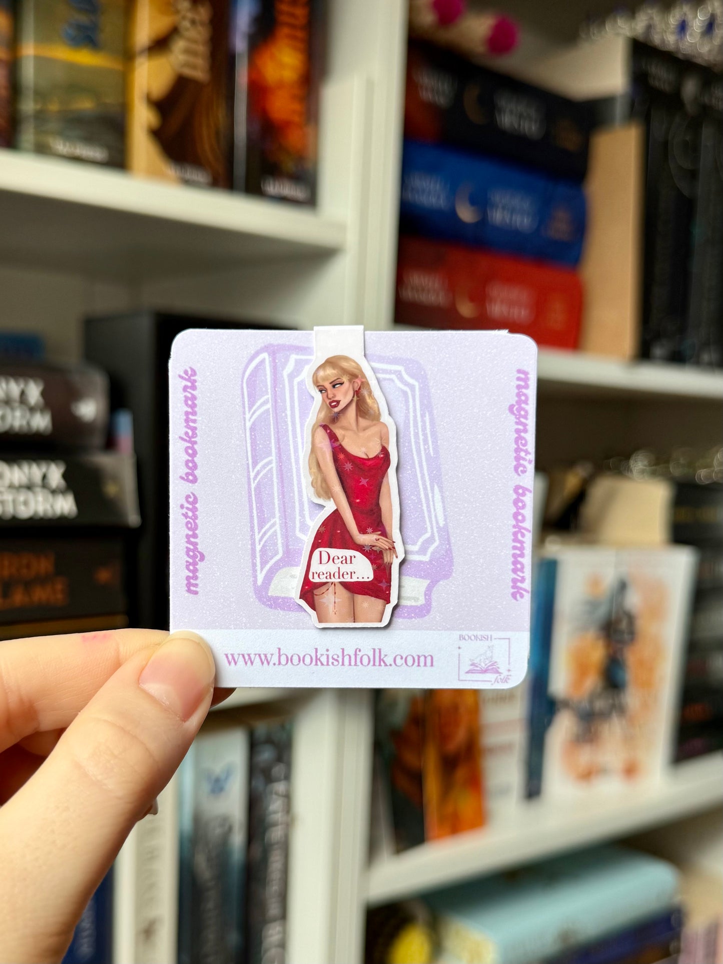 dear reader - magnetic bookmark