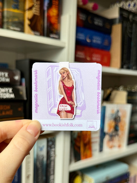 dear reader - magnetic bookmark