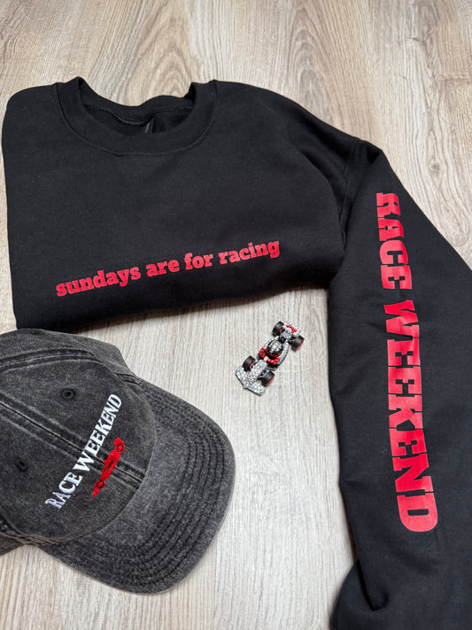 sundays are for racing - crewneck