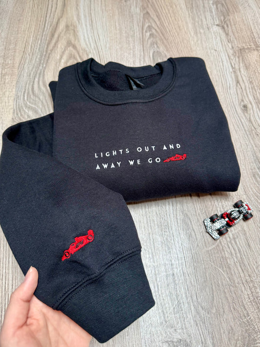 lights out - crewneck