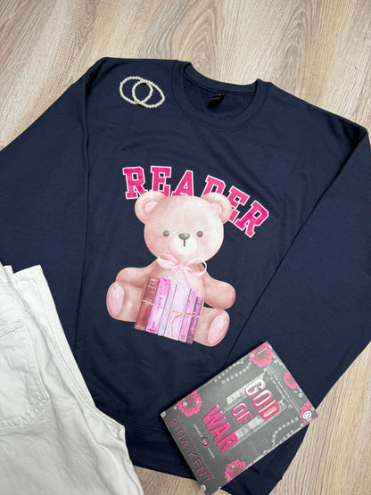 teddy reader - crewneck