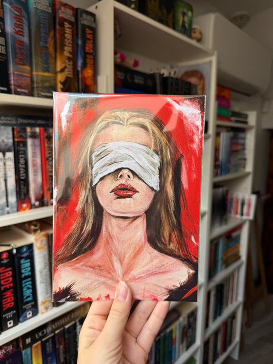 Dark Romance Reader - premium art print