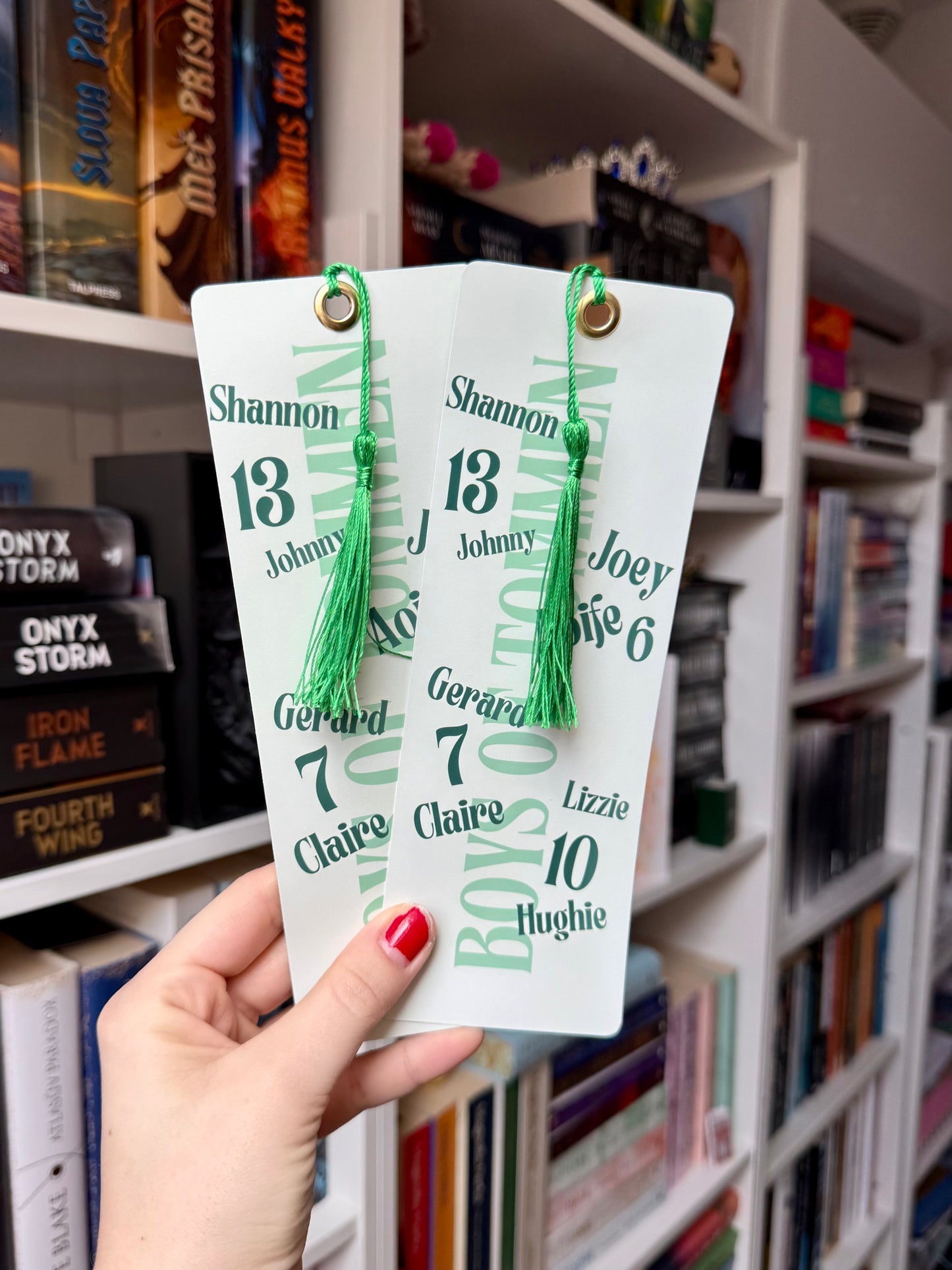 Boys of Tommen - knižní záložka