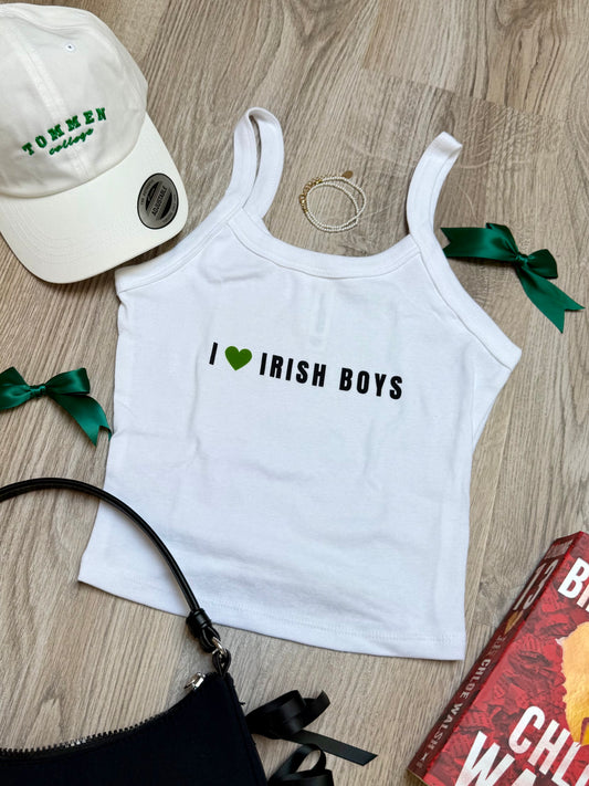 I love Irish boys - tank top