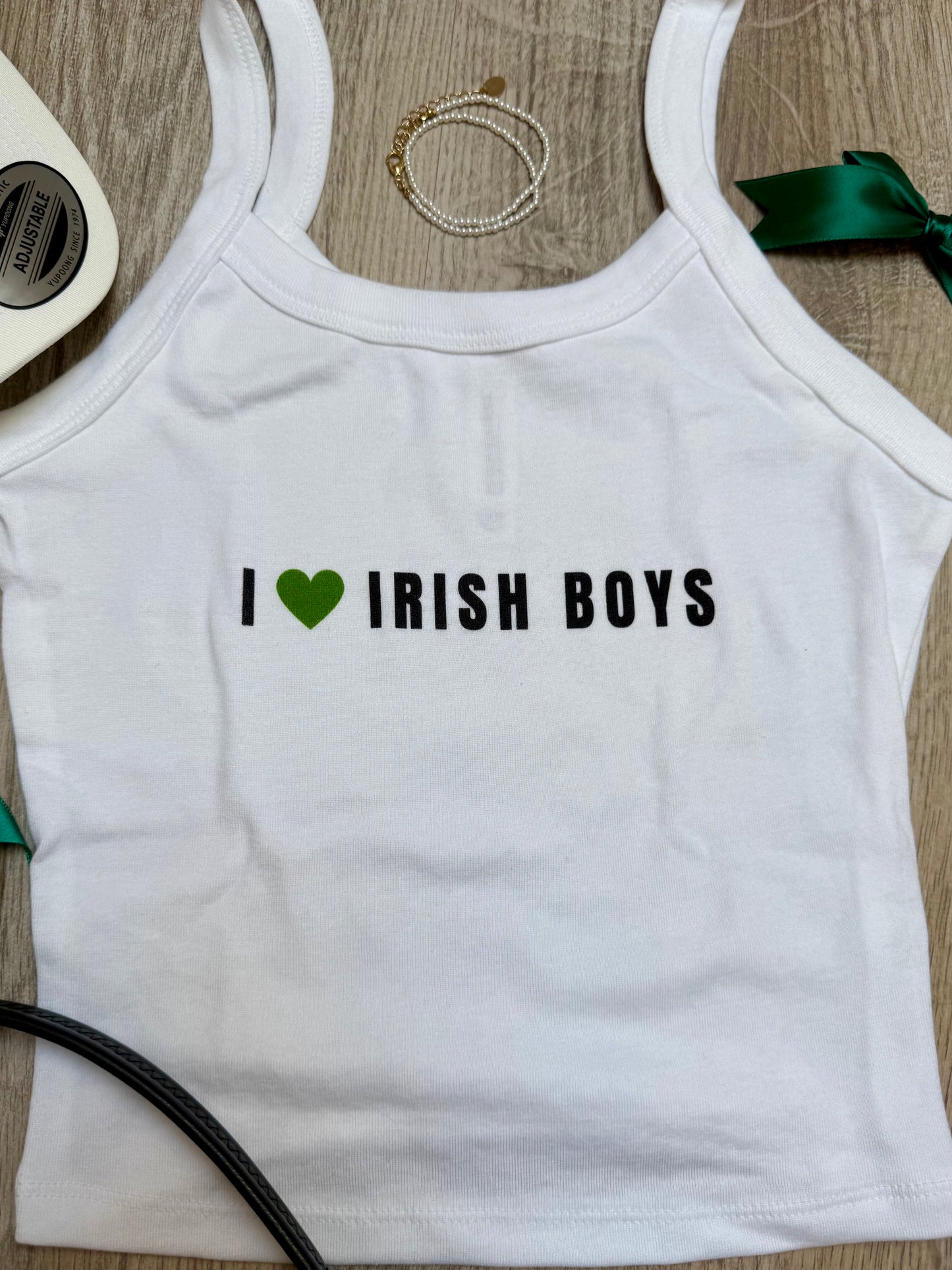 I love Irish boys - tank top