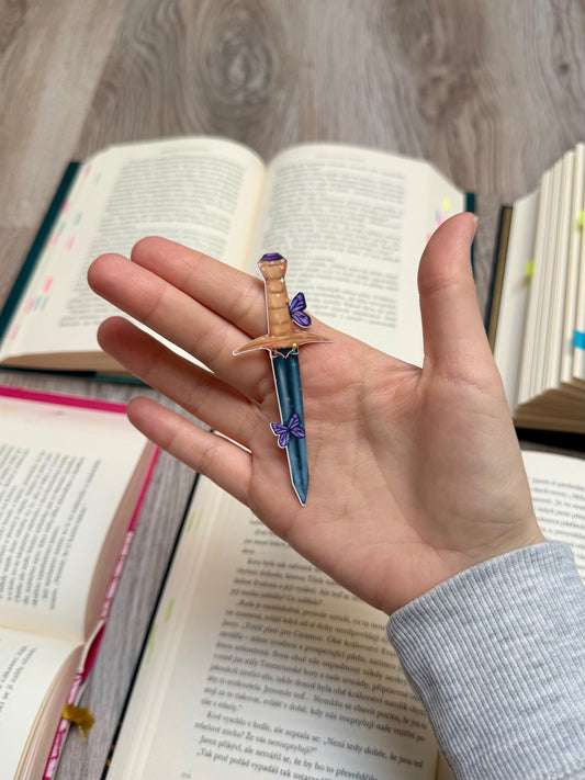 dagger - laminovaná samolepka