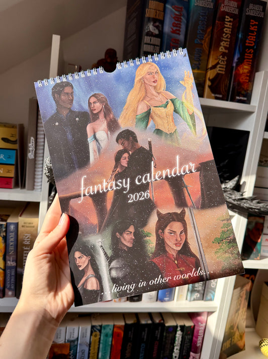 fantasy calendar 2026 - preorder
