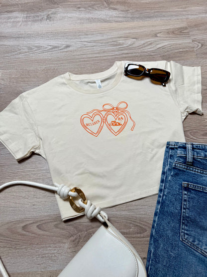 mclaren heart - crop top