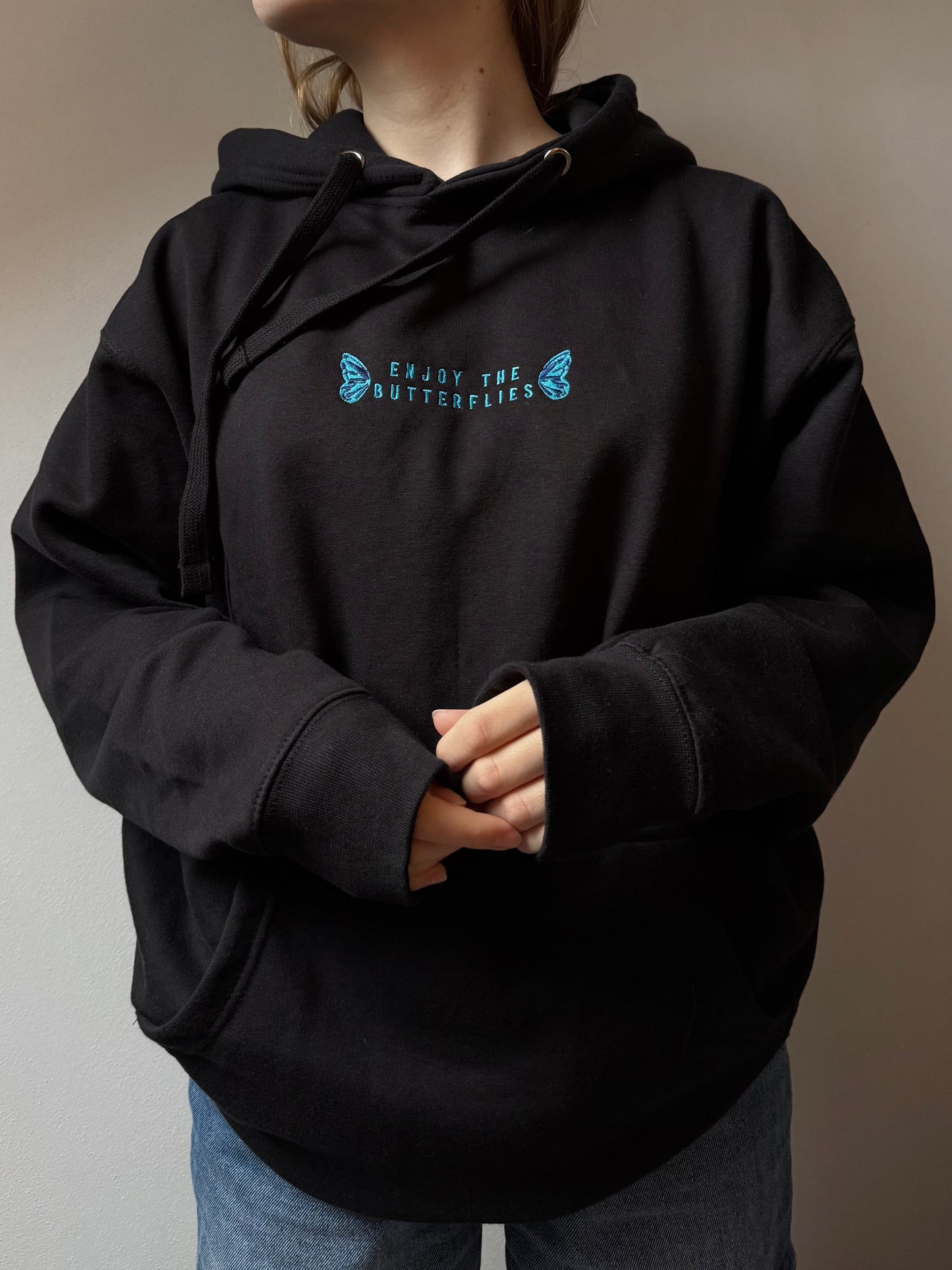 enjoy the butterflies - hoodie