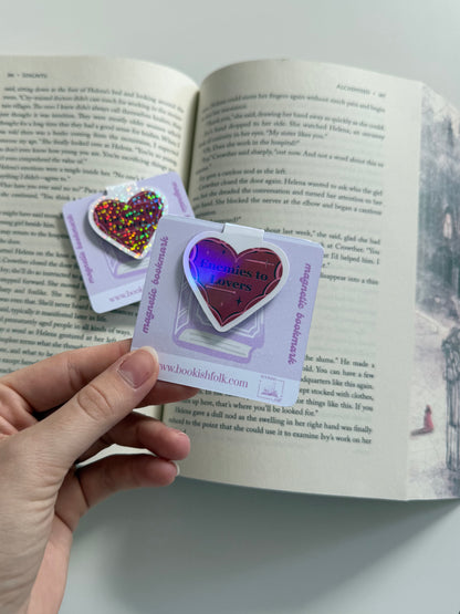 enemies to lovers - magnetic bookmark