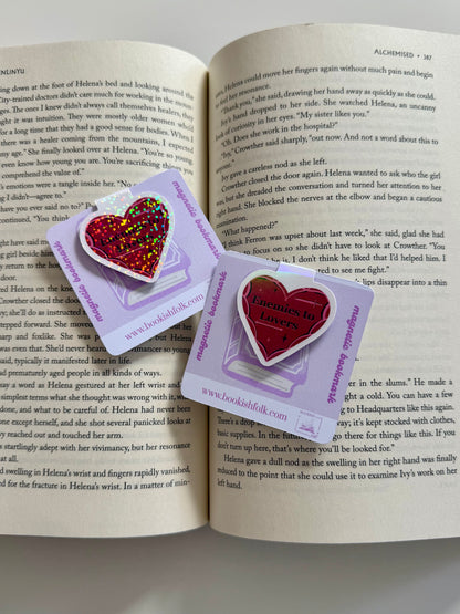 enemies to lovers - magnetic bookmark