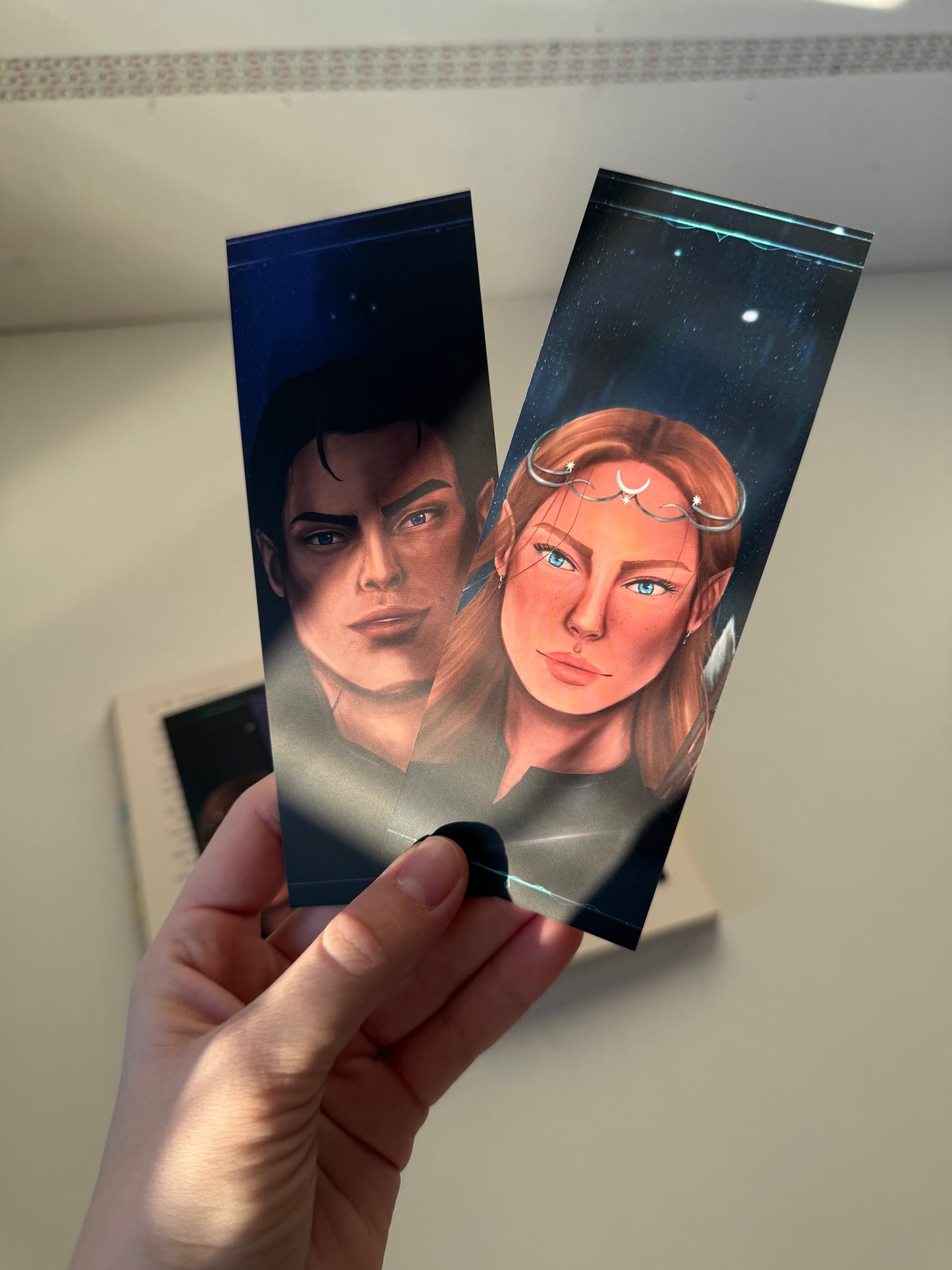 Rhys & Feyre - knižní záložka