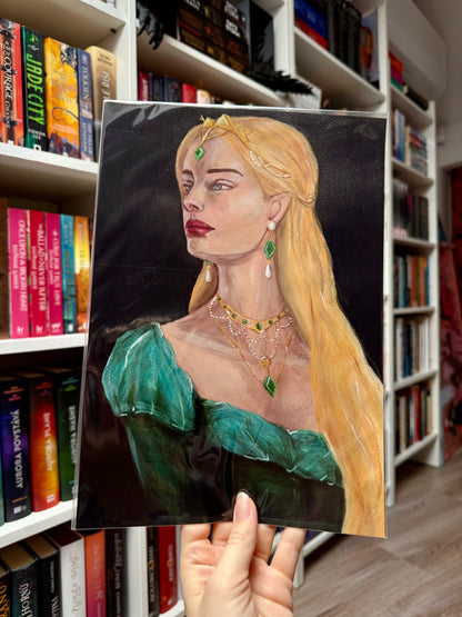 queen who was promised - art print