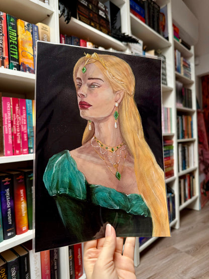 queen who was promised - art print