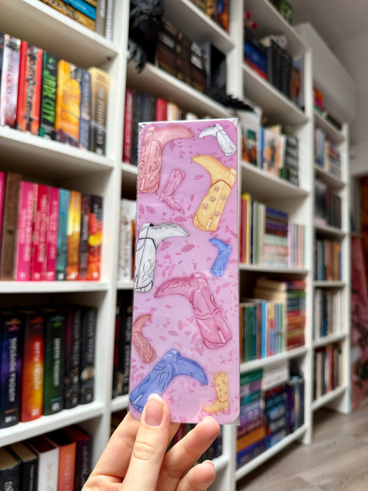 cowboy boots - bookmark