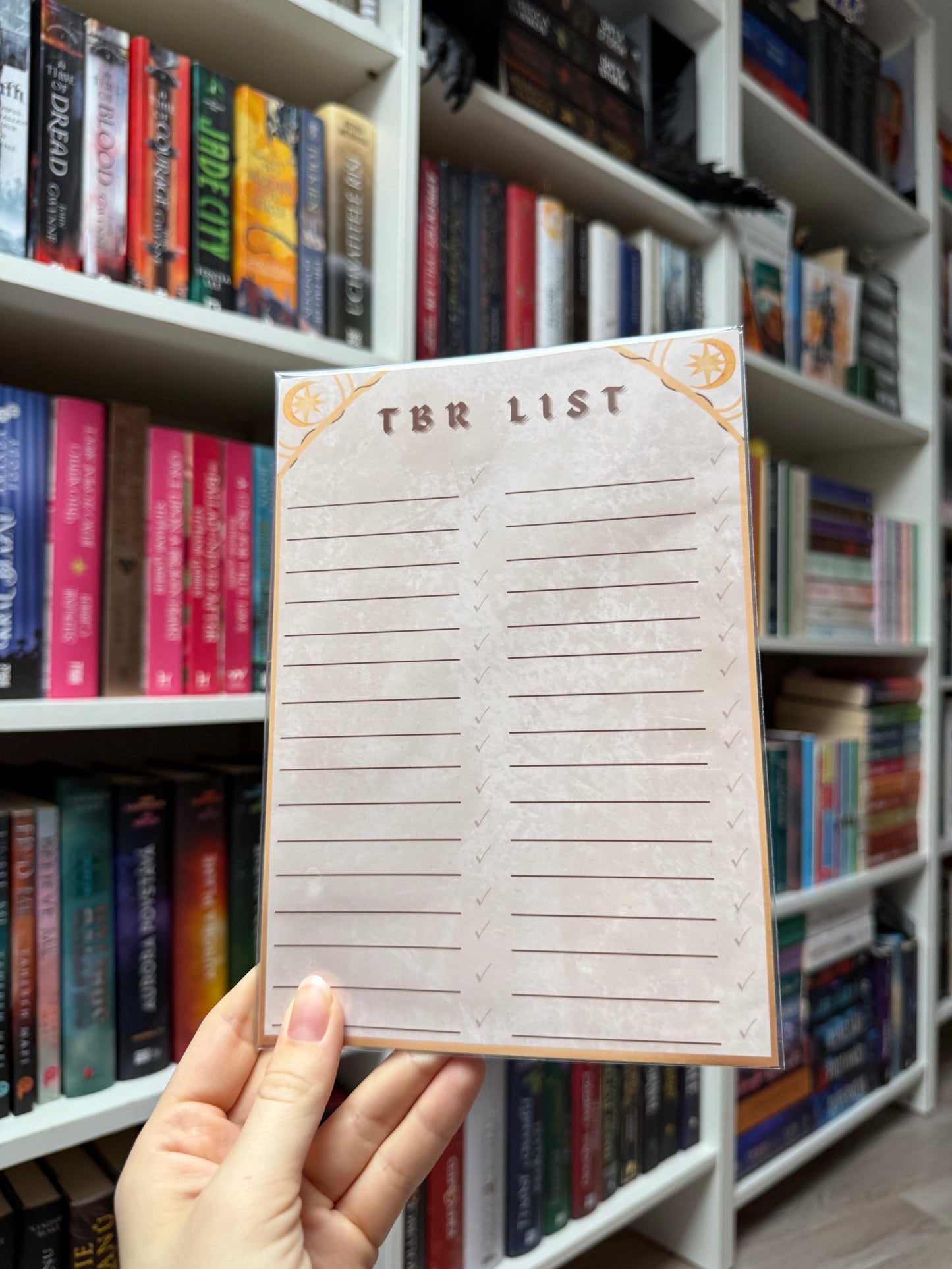 TBR lists - separate pages