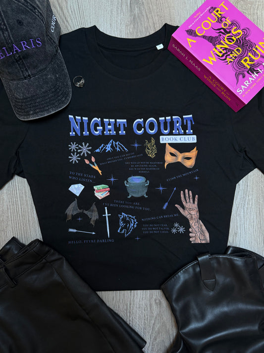 Night Court Book Club - t-shirt