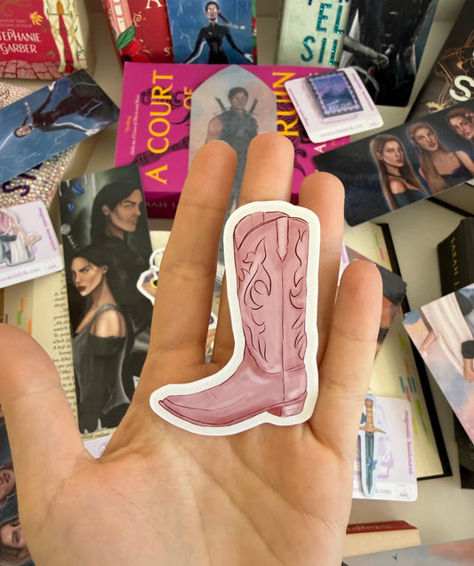 cowboy boot - Sticker