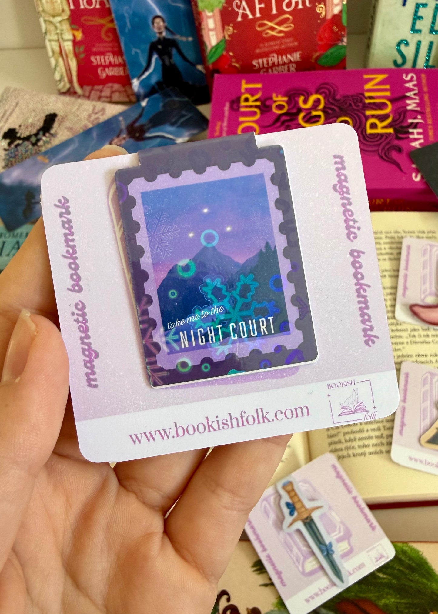 take me to the Night Court - magnetic bookmark