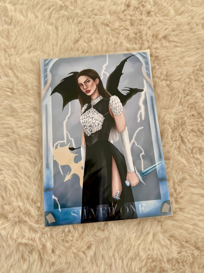Silver One - art print