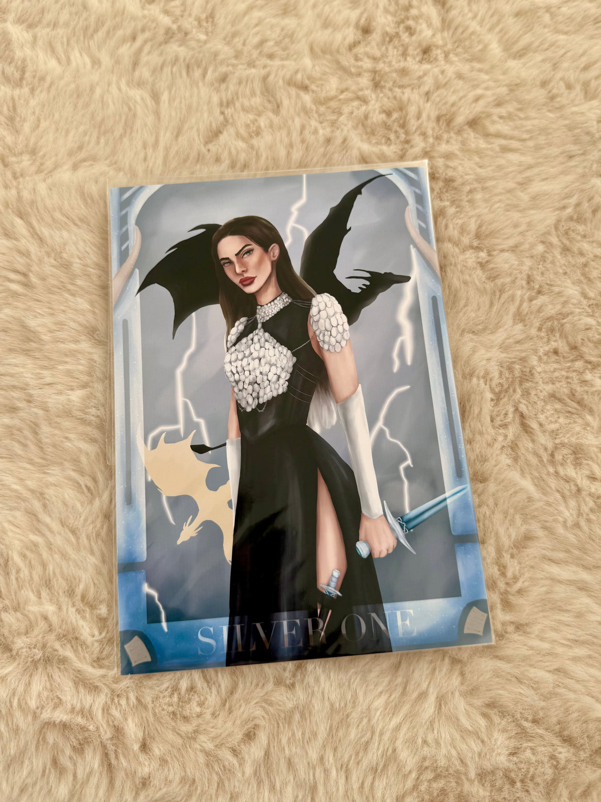 Silver One - art print