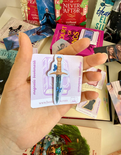 fantasy dagger - magnetic bookmark