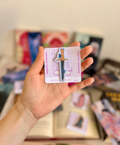 fantasy dagger - magnetic bookmark