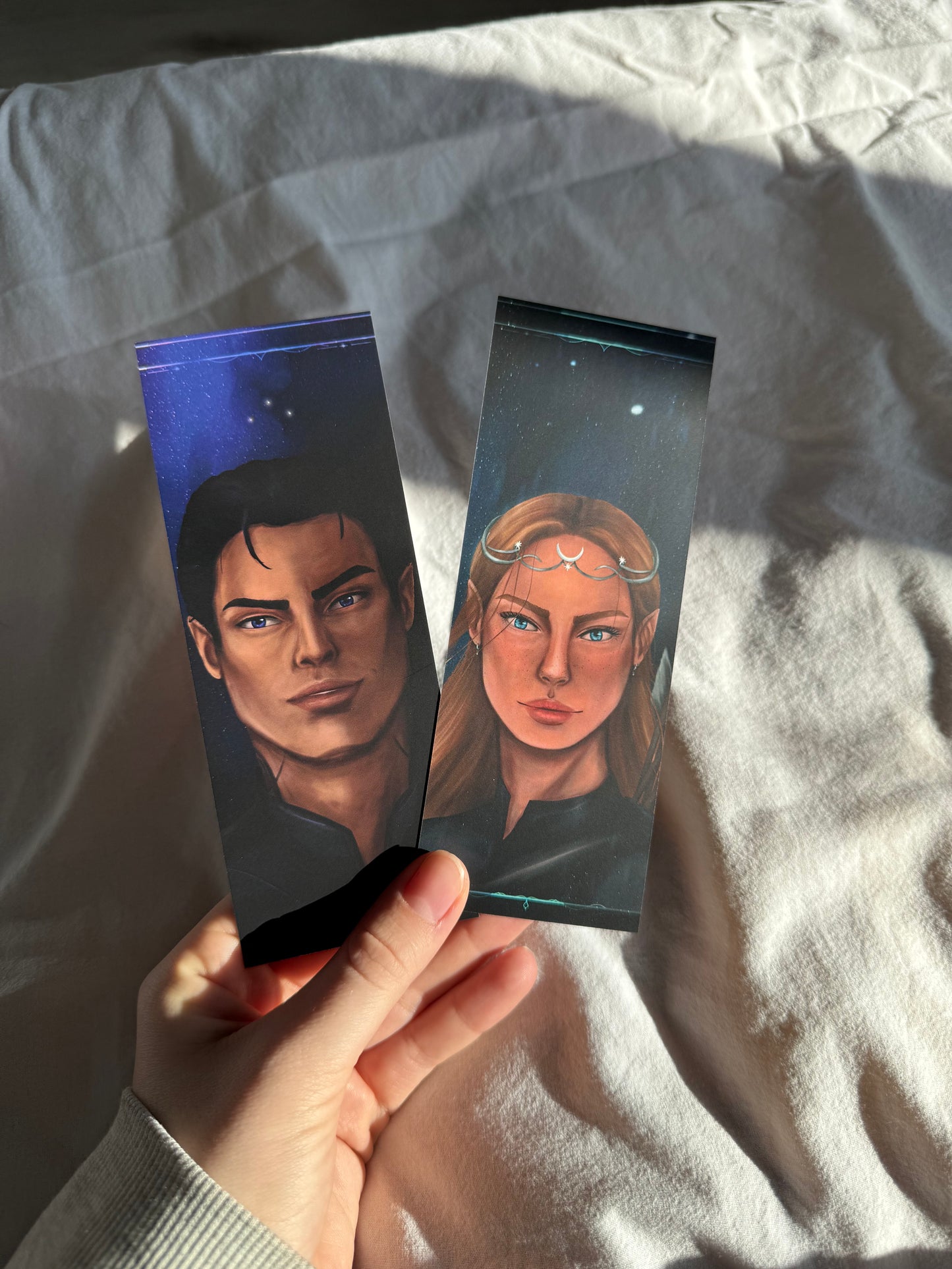 Rhys & Feyre - knižní záložka