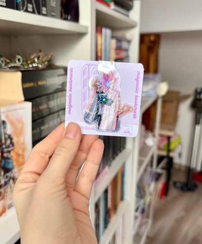 Evangeline and Jacks - magnetic bookmark