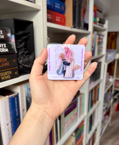 Evangeline and Jacks - magnetic bookmark