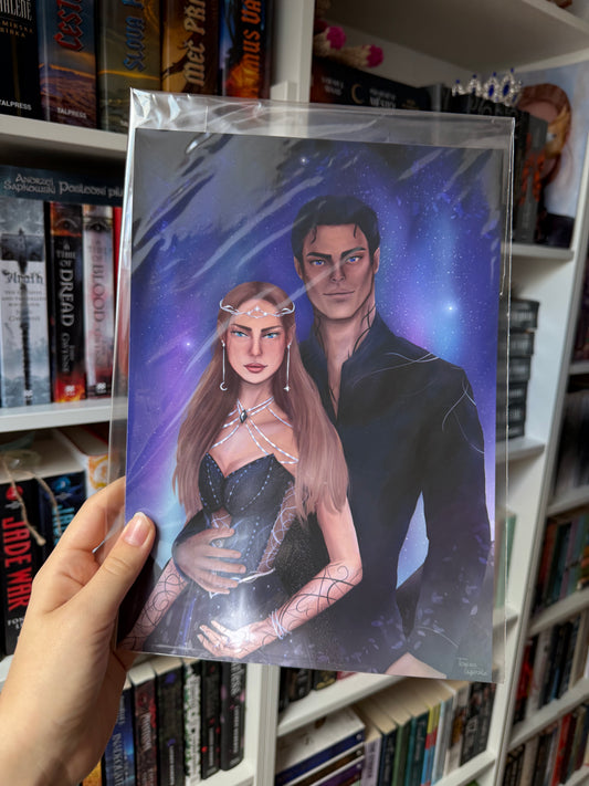 Feyre & Rhysand - poster