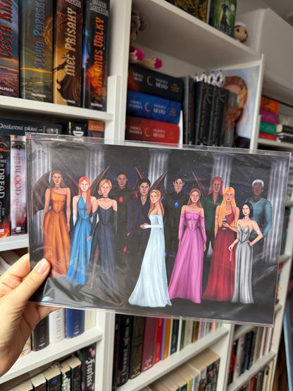 ACOTAR characters - poster