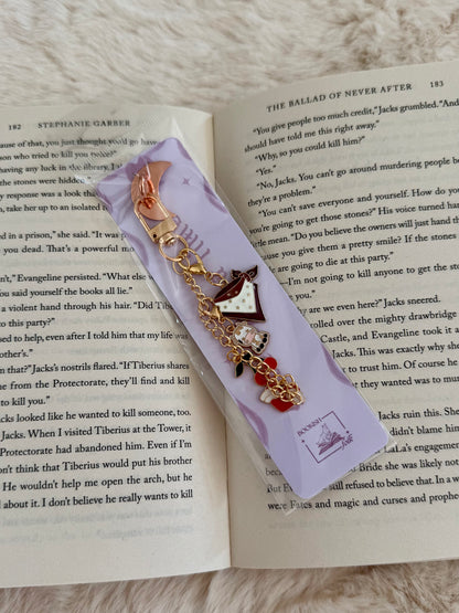cowgirl - charm chain for e-reader