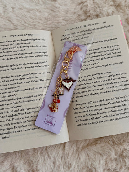 cowgirl - charm chain for e-reader