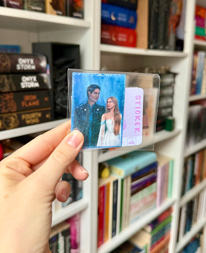 Night Royalty - laminated sticker