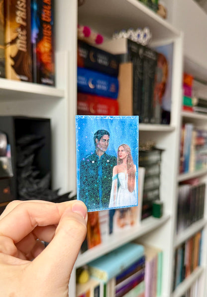 Night Royalty - laminated sticker