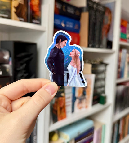 night full of stars - Sticker