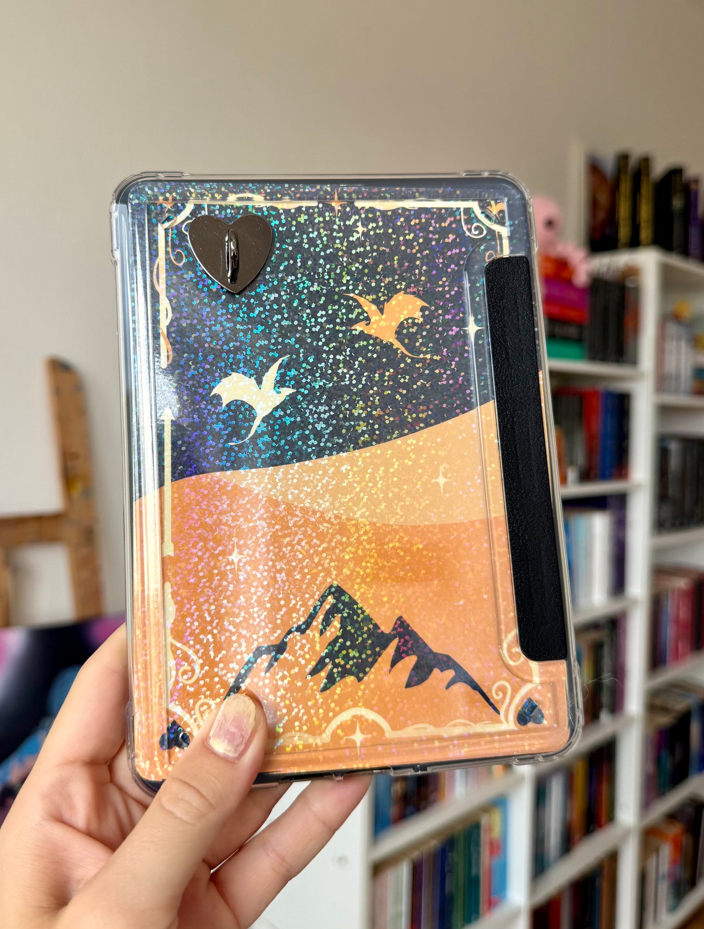 fantasy bookworm (e-reader) INSERT - multiple sizes